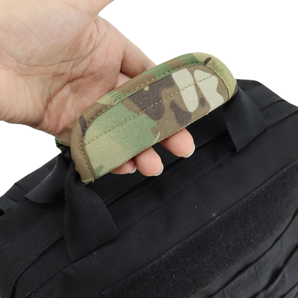 Outdoor Backpack Handle Protective Cover Camping Hiking Handbag Travel Bag Comfort Grip Sleeve Handle Strap Cover Pad