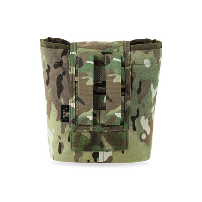 KRYDEX Tactical Magazine Dump Pouch Molle Mag Recover Drop Pouch Recycling Bag Hunting Outdoor Hiking Storage Tool Bag