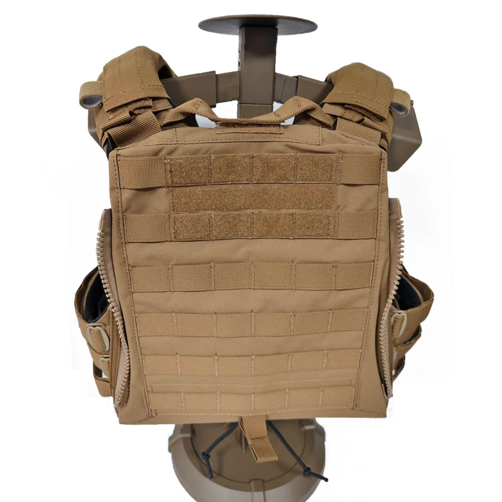AVS MBAV Tactical Plate Carrier MOLLE Airsoft Hunting Training Combat Vest with Adaptive Comfortable Modular Quick ReleaseSystem