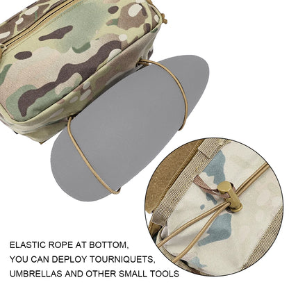 Tactical Vest Dangler Drop Pouch Mini Abdominal Dump Drop Pouch Fanny Pack for JPC CPC LBT D3CR MK3 MK4 Plate Carrier Storage