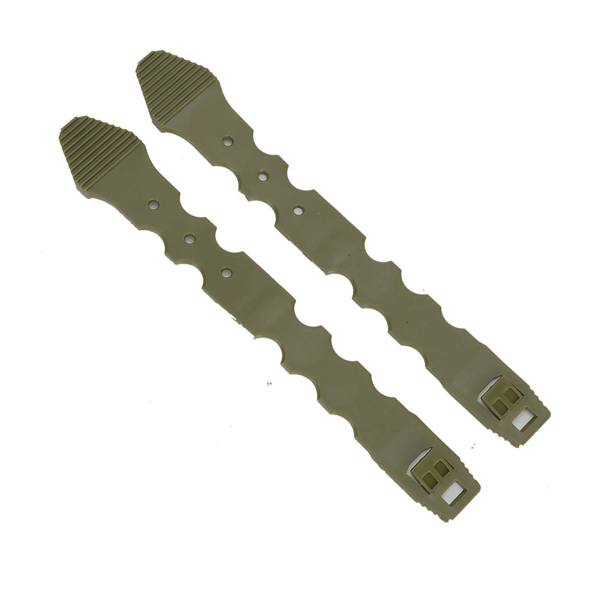 2pcs,MOLLE Tactical Fixing Clip Outdoor Hunting Accessory Nylon Quick Release Strip Fits For Magazine Pouch Backpack Vest