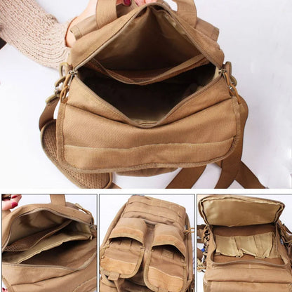 Tactical Backpack Chest Sling Bag Duffle Bag,1000D Nylon Waterproof EDC Crossbody Shoulder Bag MOLLE Outdoor Travel Hiking Bag