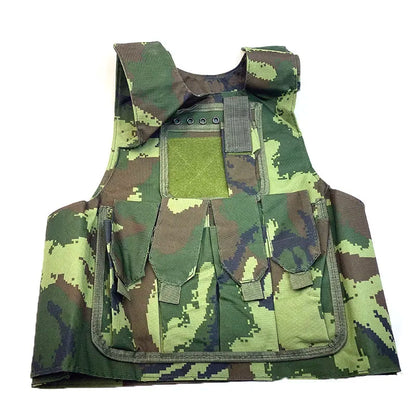 Tactical Kids Airsoft Vest Children Combat Outdoor CS Vests Paintball Camouflage Waistcoat Shooting Protect Gear Sniper Uniform