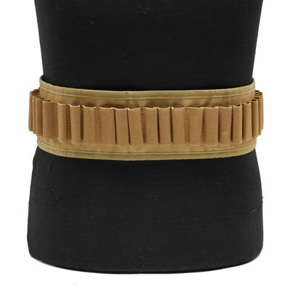 30 Round Shell Holder Belt Training Hunting Accessories Outdoor Sports 12 Gauge 12GA Ammo Bandolier Cartridge Waist Belts