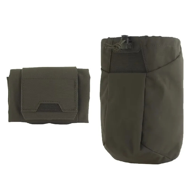 Tactical Dump Bag K Type Multi-Purpose Recycling Pouch Belt Accessories Outdoor Hunting Airsoft Training Gear