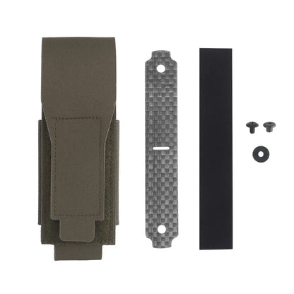Tactical Grenade Pouch Single Flashbang Pouch Molle Tool Bag with Combat Belt Plate Carrier Airsoft Hunting Gear