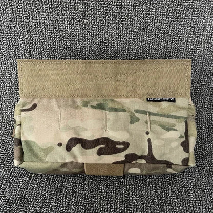 Tactical MK3 MK4 Vest Chest Hanging Pouch Airsoft Vest Abdominal Drop Pouch Gear Multicam Mini Storage Bag Accessories