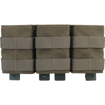 Tactical Molle 7.62 Triple Magazine Pouch Medium Open Top KYWI Kydex Wedge Insert Mag Pouch Holder Hunting Accessories