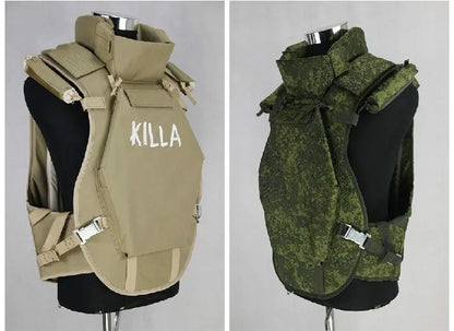  Replica Russian Tactical 6B13 MOLLE Tactical Vest Killa Combat Vest / EMR Neck Shoulder Lower Body Protector Vest For Cosplay