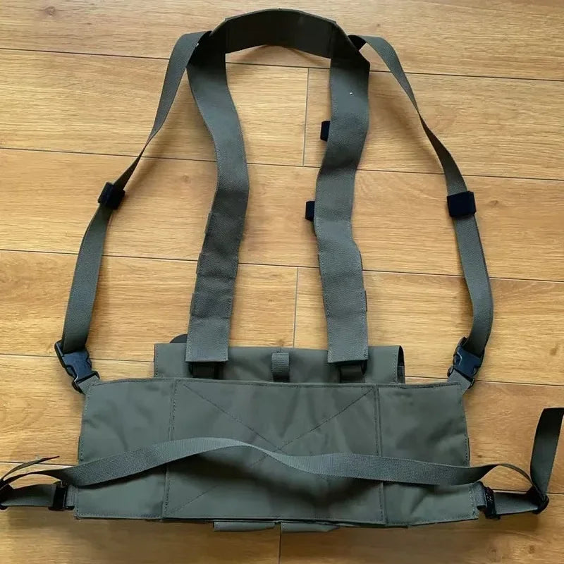OR Style Quadruple Iightweight Hunting Chest Hanging 7.64 5.45 Molle Magazine Carrier Bag