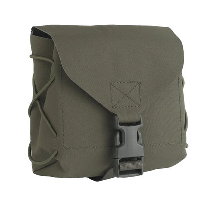 ARC Mag Pouch Machine Gun Large Capacity Molle Tactical Bag Compatible for 7.62 5.56 40mm SAW 200RND Magazine Storage Bag