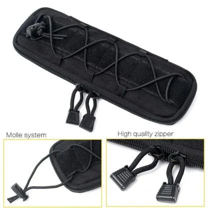 Outdoor Tactical Molle Knife Pouch EDC Tool Knives Holder Hunting Accessories Outdoor Sports Hiking Camping Flashlight Bag