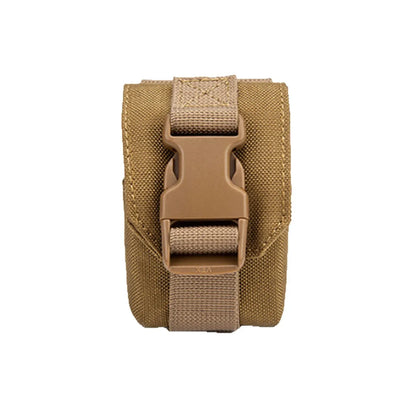 Tactical Molle Grenada Pouch Single Frag Grenade Pouch with Hook and Loop Design Magazine Pouch