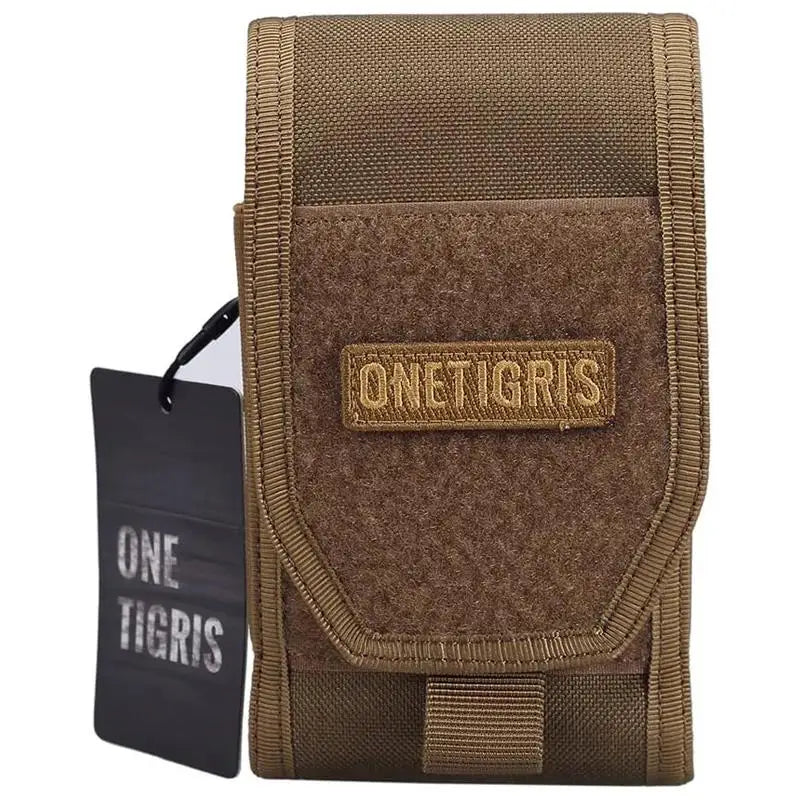 OneTigris MOLLE Tactical Hunting EDC Waist Bag Smartphone Holder Pouch for iPhone6s SE iPhone 14 13 12 11 8 7 6 Pro Max XR