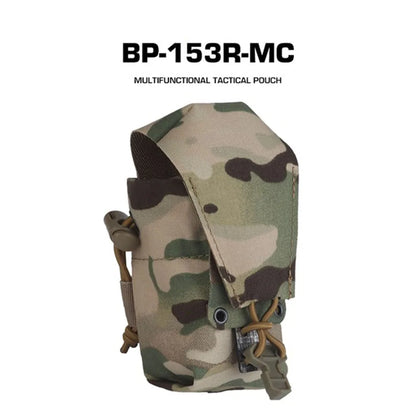Tactical Vest Molle Silent Flash Bang Pouch Bag Multifunctional Pouch Flip Sundries Bag Outdoor