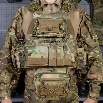 YAKEDA Tactical Vest Quick-release Outdoor Suit Supplie Training Vest Multi-functional Carrying Equipment