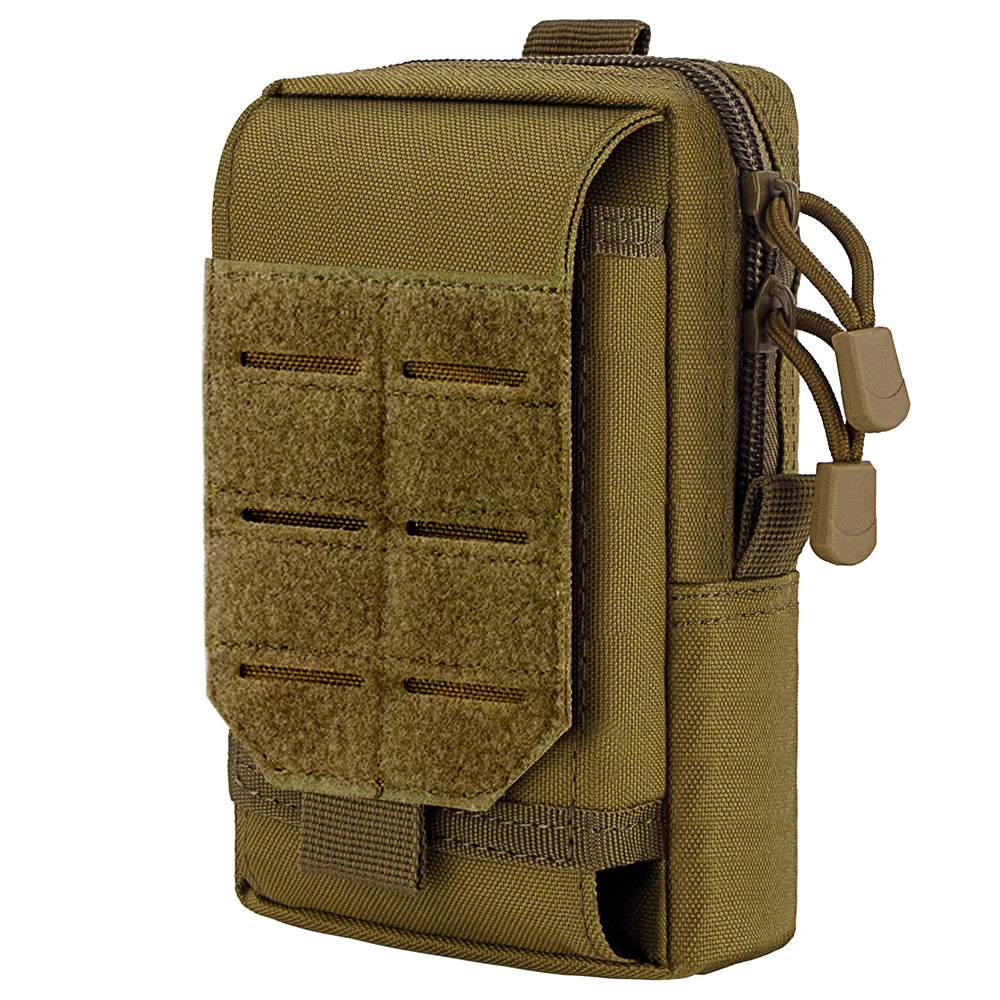 Hunting MOLLE EDC Utility Waist Bag & Cell Phone Pouch Compact Gadget Organizer Vest Pack Purse Smartphone Holster