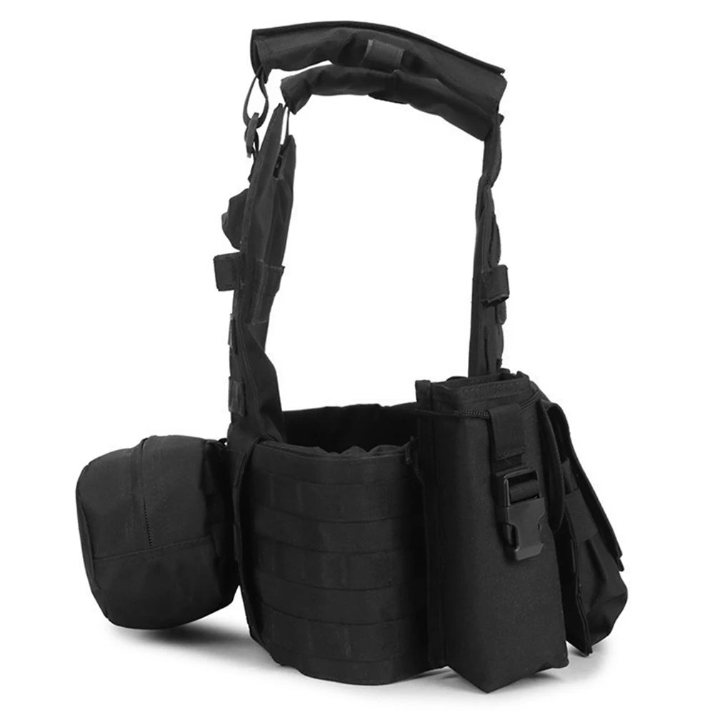nvct-Cal Nylon Chest Rig Vest Body Armor Hunting Carrier Outdoor Airsoft Accessories for CS Hunting