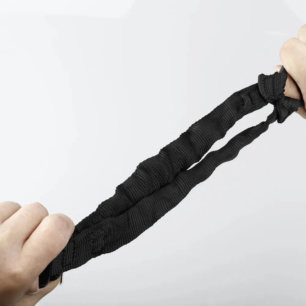 Adjustable Single Point Tactical Equipment Shoulder Strap Durable Webbing Carry Belt With QD Metal Buckle