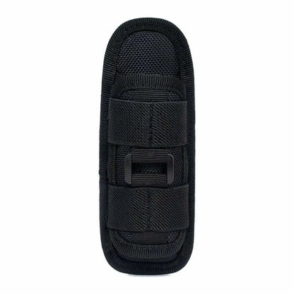 Nylon Tactical Flashlight Holder Molle Belt Holster Torch Case Pouch for Hunting Fishing Outdoor Sports