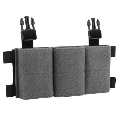 Tactical Triple 556/762 Magazine Pouch Dual Placard SR AR SCAR G3 AK M4 Mag Bag LV119 HSP Vest Plate Carrier Airsoft Accessories