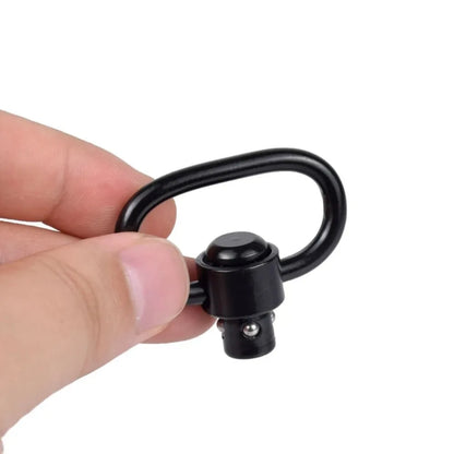 1PC Outdoor Products Tactical Accessories QD Quick Release Swivel Loop Carabiners