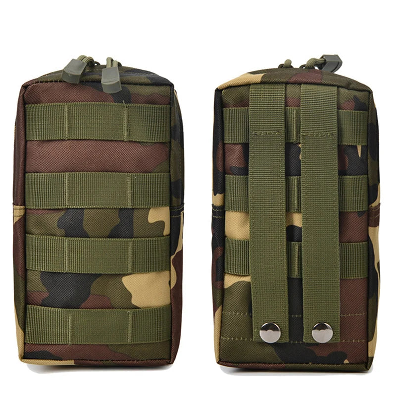 Outdoor Tactical Molle Pouch Waterproof Nylon Multi Purpose Army Small Tactical Pack Universal Hunting Camping Bag Outdoor Equip