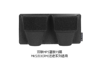 Quadruple Double Triple 556 762 Mag Pouch Elastic Separation Tool Insert Pouch for SS Tactical Vest