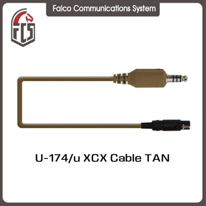 FCS-TACTICAL V20 PTT Single Communication Channels for AMP Headset and PRC148 152 Radios