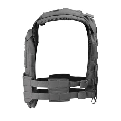 Wosport KZ Tactical Plate Carrier Vest Quick Release Cummerbund G Buckle Adjustable Shoulder Straps for Tactical Airsoft Games