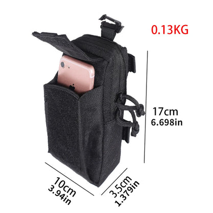 Outdoor Sport  Molle  Multifunctional Mobile Phone Pouch Holder Case Camping Hunting  Tactical Backpack