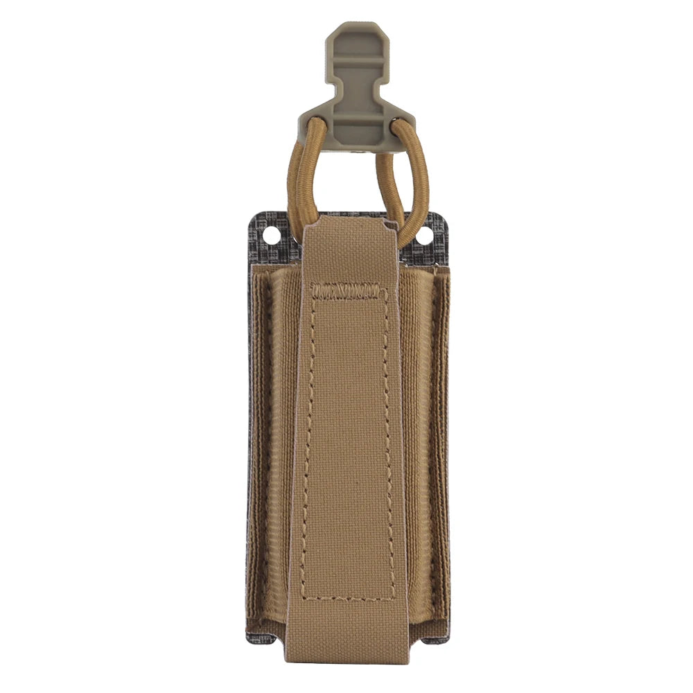 Pistol Dual Magazine Pouch 1911 9mm Mag Holder Elastic Bungee Cord Retention Airsoft Paintball Hunting Army Cartridge Pouch