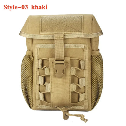IFAK EDC Bag Tactical Molle Admin Pouch Waist Bag Hunting Vest Emergency Tool Kit Outdoor First Aid Kit Camping Survival Bag