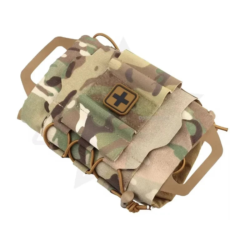 Outdoor IFAK Medical Pouch MOLLE Rapid Deployment First-aid Kit Survival Hunting Emergency Bag Camping Medical Kit