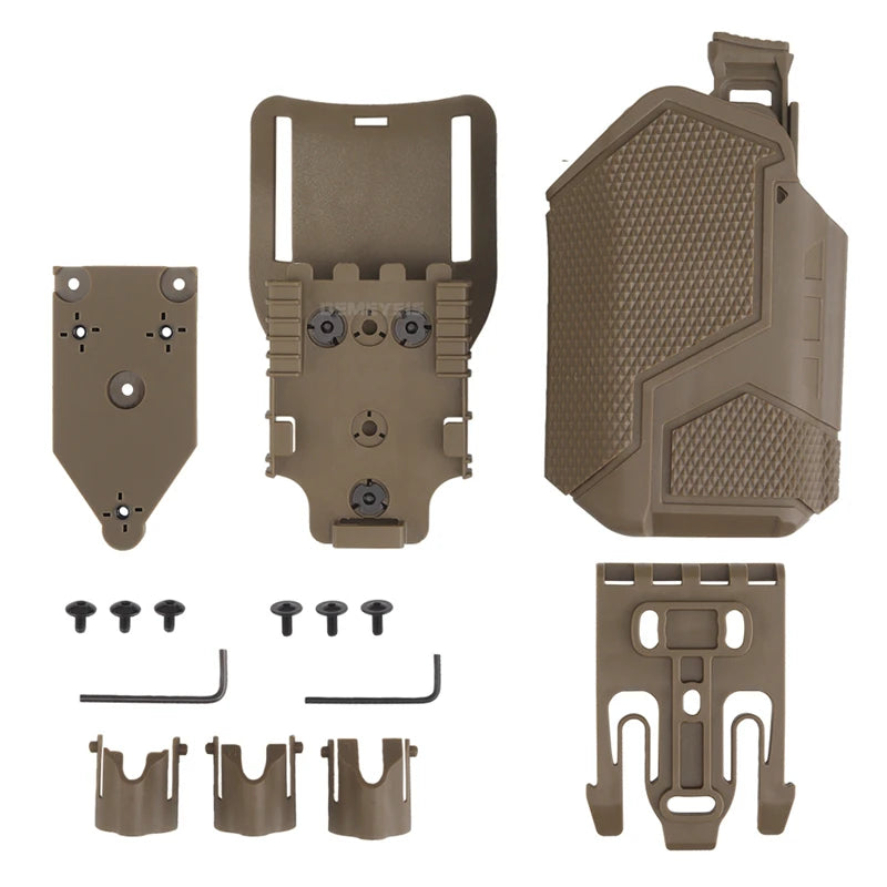 Universal Gun Holster X300U Flashlight Tactical Pistol Holster Hunting Wargame Shooting for Combat Sports Handgun Case