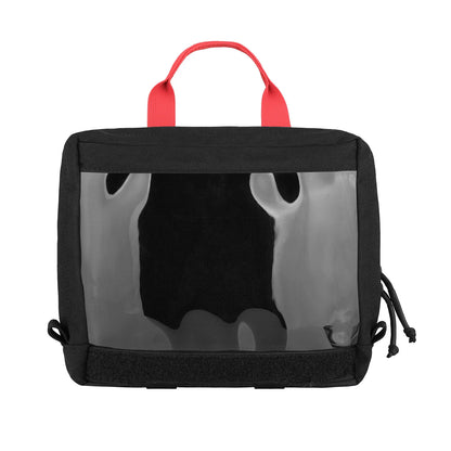 KRYDEX 500D Tactical Clear Top Insert Pouch for D3 Backpack First Aid Bag Camping Travel Survival Medical Storage Bag Accessory
