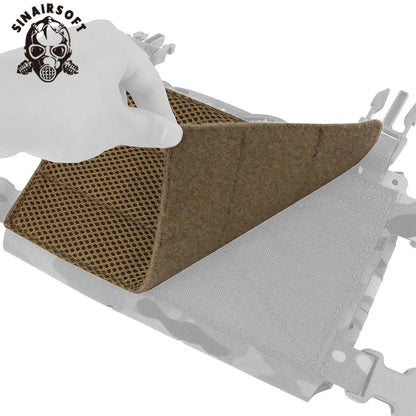 Tacitcal Breathable Cushion Mesh Pad Hanging Loop Patch D3CRM MK3 MK4 Tactical Chest Rig Hunting Vest Carrier Plate Accessories