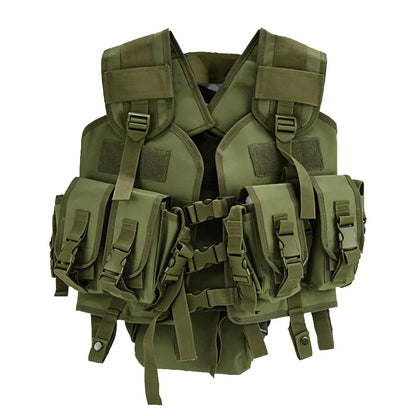 Tactical Vest Shooting Protective Vest Men's Outdoor Sport Hunting Clothes Airsoft Accessories With Water Bag