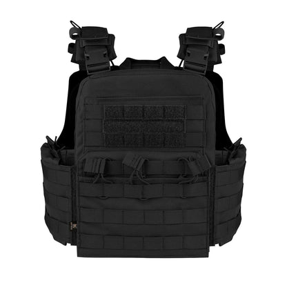 KRYDEX Tactical MOLLE CPC Plate Carrier Vest With Radio Side Pouch Mag Pouch Heavy Duty Body Armor Combat Airsoft Men Vest
