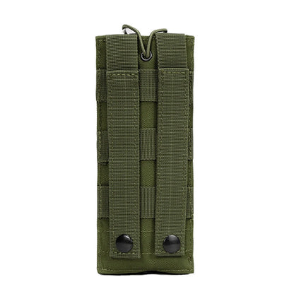 Tactical Molle Radio Walkie Talkie Pouch Water Bottle 600D Nylon Kettle Cover Hunting Waist Pouch Outdoor Hiking Camping Holder