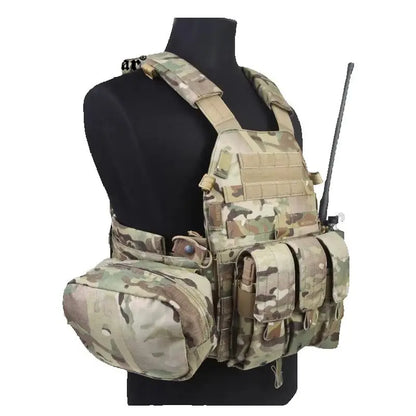 Emersongear For LBT6094 Style Plate Carrier W/3 Pouches Hunting Vest Protective Gear Body Guard Armor Hiking