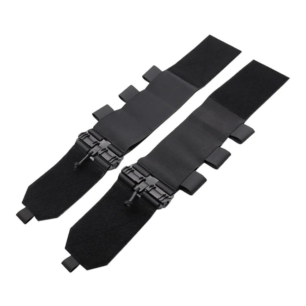 VULPO Tactical Removal Vest Quick Release Buckle Set Hunting FCSK Universal Molle Elastic Cummerbund Waist Cover Vest Gear