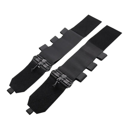 VULPO Tactical Removal Vest Quick Release Buckle Set Hunting FCSK Universal Molle Elastic Cummerbund Waist Cover Vest Gear