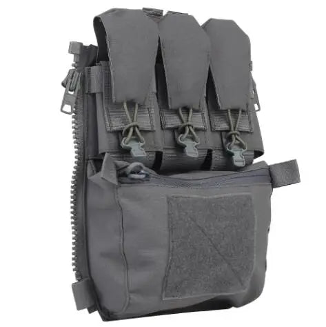 V5 FCPC Tactical Vest Backplate Supplement Sub-package Airsoft Triple Magazine Bags Hunting Vest Plate Carrier Accessories