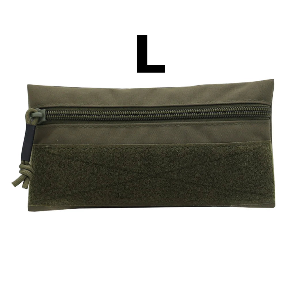 Tactical Micro Candy Pouch Portable Storage Bag Hunting Vest Pouch For MK3 MK4 Chest Rig Vest Airsoft Gear