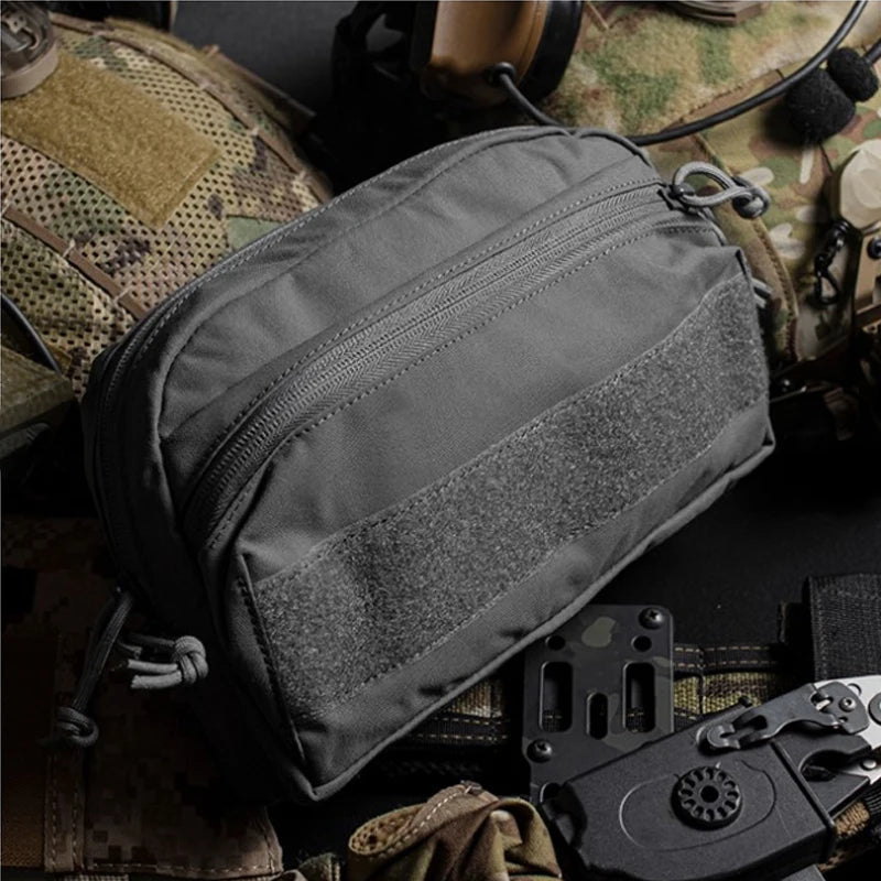 Tactical MOLLE Pouch CCS GP Pouch Utility Tools Storage Bag Organizer Pocket For MKV Vest Chassis Placard/EDC Gun Belt