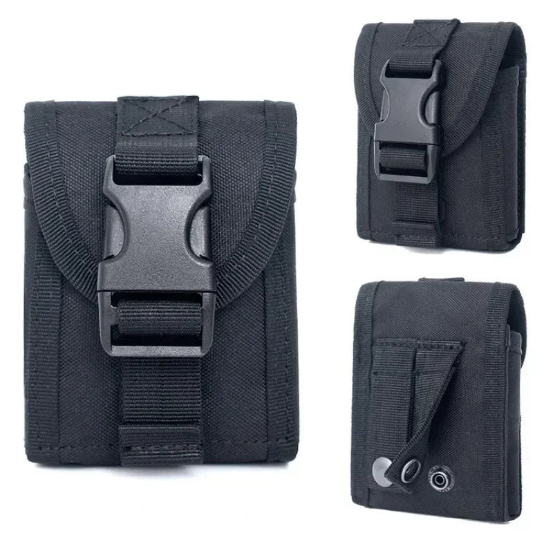 Outdoor EDC Pouch Tactical Organizer Nylon MOLLE Waist Bag Belt Phone Pouches Backpack Vest Hunting Mag Bag Waist Pack