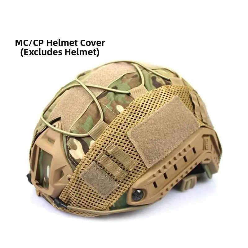 Multicam Tactical Helmet Cover Compatible OPS Core FAST MH PJ BJ For CS Airsoft Simulation Outdoor Accessories