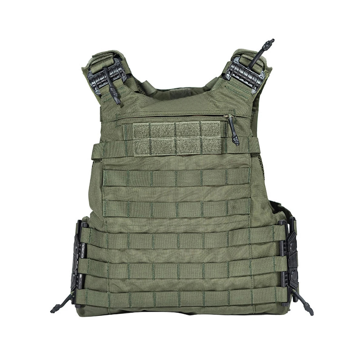 Tactical Quick-Release Vest Set Airsoft Adjustable Flame-Retardant Compact Vest with Magazine Pack Walkie-Talkie Bag for Hunting