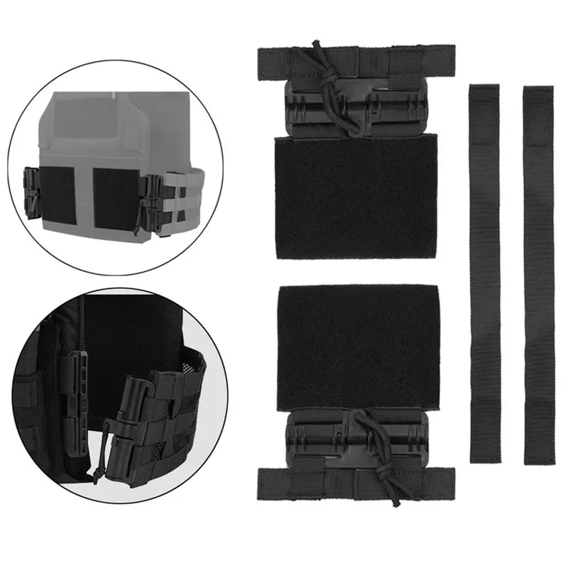 Universal Tactical Vest Quick Release Buckle Kit Airsoft Vest Quick Removal Set for Hunting 1PCS/2PCS Options Available